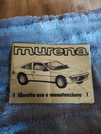 Talbot Matra Murena instrukcja obsługi orginalna
