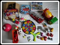 Zestaw zabawek dla chłopca w wieku ok 2-6 lat