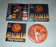 FORSAKEN PS1 PSX strzelanka jak DESCENT TUNEL B1 G-POLICE IDEALNA jak NOWA