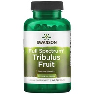 Swanson Full Spectrum Tribulus Fruit Buzdyganek Naziemny 500 mg 90 kaps