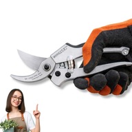 SEKATOR RĘCZNY DO GAŁĘZI OGRODOWY GARDEN SOLIDNY STALOWY NOŻYCE OGRODNICZE