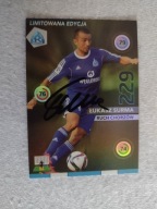 Karty panini autografy Ruch Chorzów 15/16 Łukasz Surma Limitowana Limited
