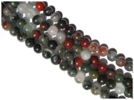 H5- AFRYKAŃSKI KRWAWNIK/ HELIOTROP - kula - 10mm - 11 sztuk