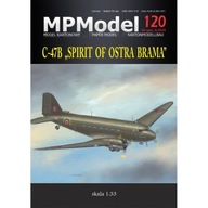 Samolot C-47B "Spirit of Ostra Brama" 1:33 MPModel nr spec. 120 (6/2025)