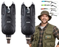 2X SYGNALIZATOR BRAŃ JAXON SYA107 + 2X SWINGER LED ZESTAW + EBOOK