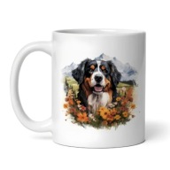 Kubek z psem berneńskim, Berneński pies pasterski 330ml