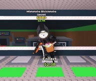 Mieteteira Bicicleteira 26 m/s Steal a brainrot Roblox