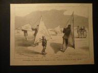 żeglowanie na łyżwach koło Berlina, oryg 1898