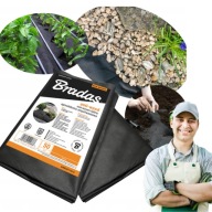 AGROWŁÓKNINA ŚCIÓŁKUJĄCA NA CHWASTY AGROTKANINA FOLIA MATA OGRÓD OGRÓDEK