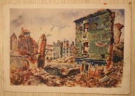 Warszawa zburzona przez Niemców podczas Powstania 1944 rok, CZYSTA, STARA