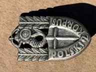 Odznaka Pamiątkowa miniatura 2.8 cm. Syrenka II Korpus Polski