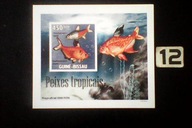Ryby , Guine-Bissau , MNH cięty