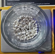 czyste srebro granulat pr. 999