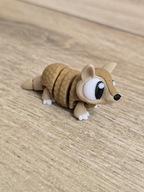 Mini figurka Pancernik 3d - Druk3d fidget mixGadzet