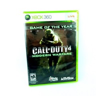 NOWA CALL OF DUTY 4 MODERN WARFARE GAME OF THE YEAR XBOX 360 NTSC USA