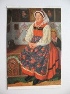 FRANCISZEK ŁUBIEŃSKI GOSPODYNI Z OKOLIC SIERADZA SIERADZ przedw. POCZTÓWKA