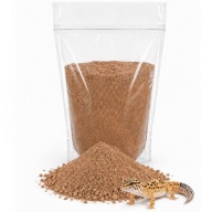 GLINA Z PIASKIEM DLA GEKONA LAMPARCIEGO PODŁOŻE DO TERRARIUM SUCHEGO - 1 KG