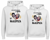 5XL BLUZY DLA PAR Walentynki JOKER I HARLEY QUINN