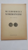 WIADOMOSCI NUMIZMATYCZNE nr 3/1971