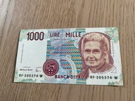 Włochy - 1000 lir - 1990