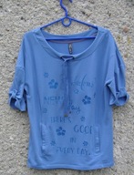 Multiblu z printem damska bluzka sportowy styl 36