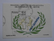 Polska - WF Olymphilex '87 - Fi. bl.134 kasowany