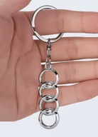 AUDI BRELOK BRELOCZEK PIERŚCIENIE METALOWY DO KLUCZY