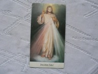 JEZU UFAM TOBIE NA ODWROCIE KORONKA DO MIŁOSIERDZIA BOŻEGO