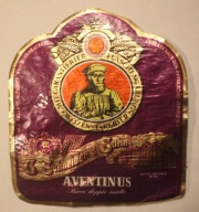 ETYKIETA - BRAUEREI G. SCHNEIDER & SOHN - WEIZENSTARKBIER - AVENTINUS