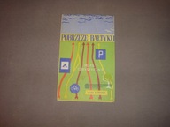 Pobrzeże Bałtyku Mapa turystyczna