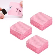 300 sztuk niestrzępiące się chusteczki do paznokci delikatne miękkie 5x5 cm