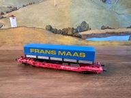 Wagon laweta ,z naczepą