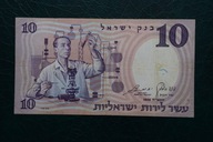 Banknot Izrael 10 lir 1958 rok !!!