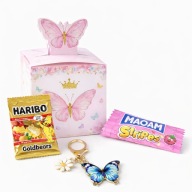 Podziękowanie dla gości na urodziny I Zestaw Motylek dla dziewczynek