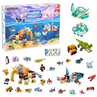 KALENDARZ ADWENTOWY DLA DZIECI KLOCKI ZWIERZĘTA DO ZŁOŻENIA 24 MINI ZESTAWY