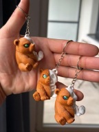 Breloczek Miś Szkielet 3D – wyjątkowy i oryginalny