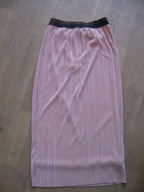 CAMAIEU piekna morelowa plisowana spodnica 36 NOWA