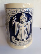 CERAMICZNY KUFEL DO PIWA GERZ