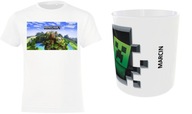 *Zestak* Koszulka Minecraft i Kubek z Postacją Cree- 158