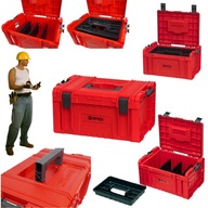 SKRZYNKA NARZĘDZIOWA DUŻA NA NARZĘDZIA QBRICK PRO TOOLBOX 2.0 RED ULTRA HD