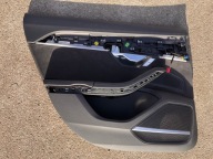 Audi A8 4N D5 tapicerka drzwi lewy tył brązowa Alcantara Bang & Olufsen