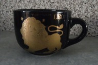 Filiżanka duża ze znakiem zodiaku LEW czarna 480ml
