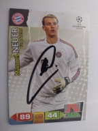 Karta panini autograf Bundesliga Bayern Manuel Neuer Champions League