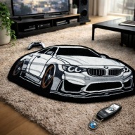 Dywan BMW Auto 3D Designerski Dywan | Dla fanów marki | Wysoka jakość