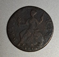 Wielka Brytania 1/2 pensa, 1770r. BCM