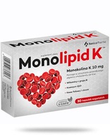 Suplement diety Xenico Pharma Monolipid K Monakolina K) kapsułki 30 szt.