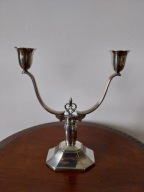 Kandelabr świecznik na dwie świece