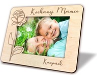 Prezent dla mamy DZIEŃ MATKI ramka na zdjęcie PERSONALIZOWANA