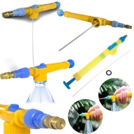 OPRYSKIWACZ POMPKA RĘCZNY NA BUTELKĘ ZRASZACZ SPRYSKIWACZ ZASIĘG 1M 1BAR