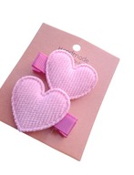 Mini spineczki do włosów serduszka 2 szt.